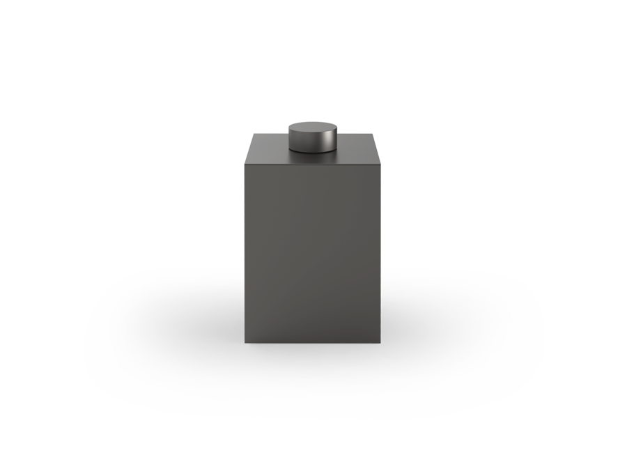Paper bin 'Century' DW76 - Dark metal matt