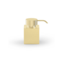 Soap dispenser 'Century' - Square - Gold matt 24 ct