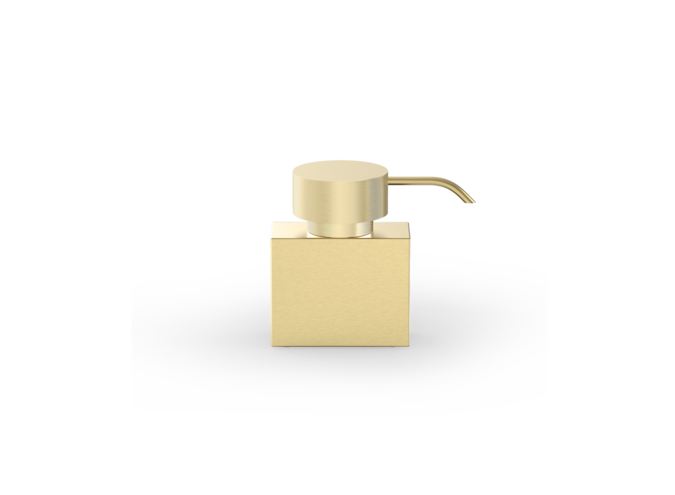 Soap dispenser Century - Rectangular - Gold matt 24 ct