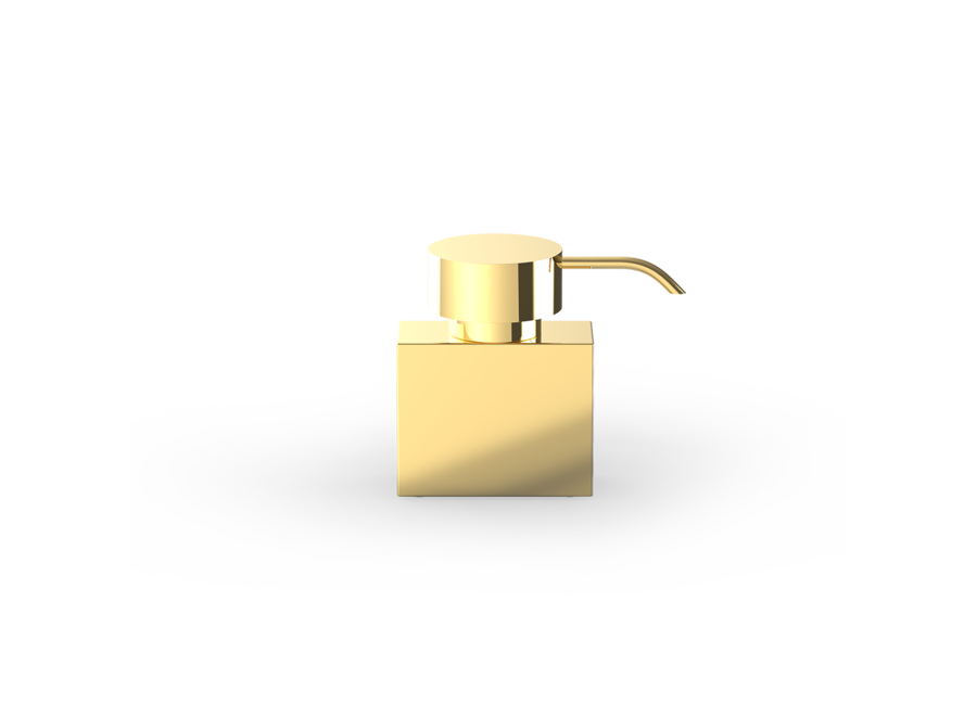 Zeepdispenser 'Century' - Rectangular - Gold shiny 24 carat