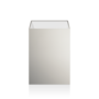 Paper bin 'Century' DW74 - Nickel satined