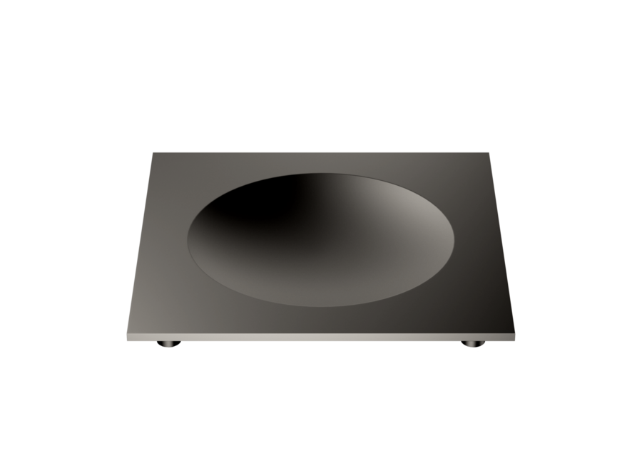Tray  'Century' - Dark metal matt