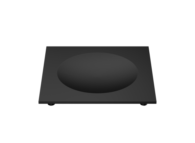 Dienblad Century - Black matt