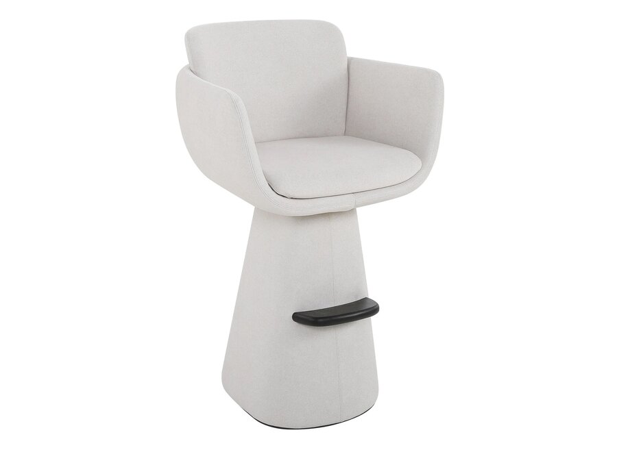 Tabouret de bar Anna - Greige Cashmere