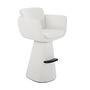 Bar Chair Anna - White Beige