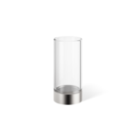 Stainless steel matt / Clear Glass