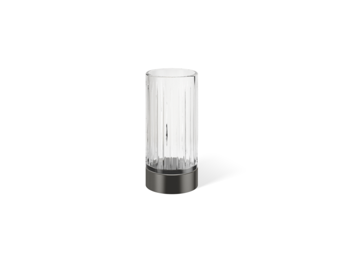 Beker Century - Dark metal matt / Cut glass