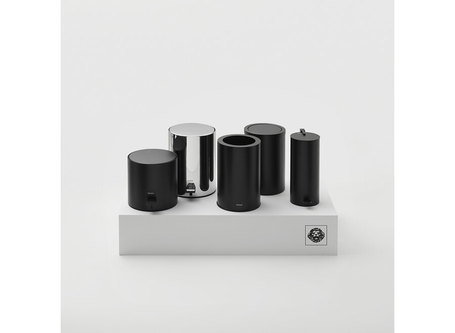 Papierkorb 'Mikado' Rooms - Black matt