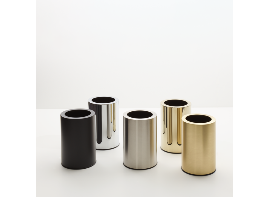 Papierkorb 'Mikado' Rooms - Black matt