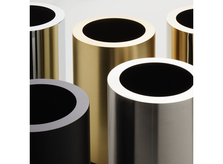 Paper bin 'Mikado' Rooms - Black matt