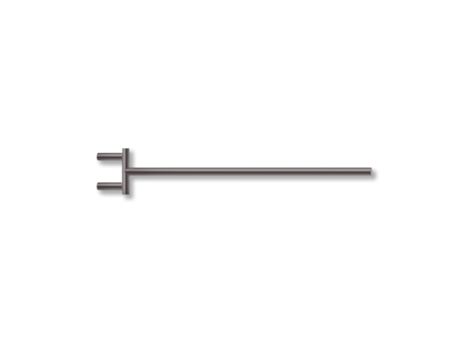 Porte serviette Mikado HTH1 - Dark Metal matt PVD