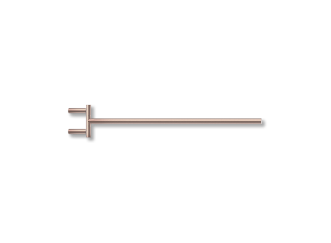 Towel rail Mikado HTH1 - Copper brushed PVD
