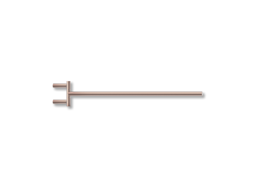 Towel rail Mikado HTH1 - Copper brushed PVD