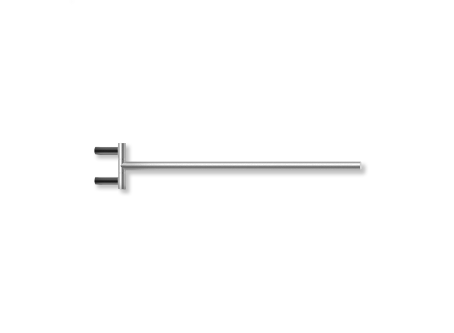 Towel rail Mikado HTH1 - Stainless steel matt | Black matt