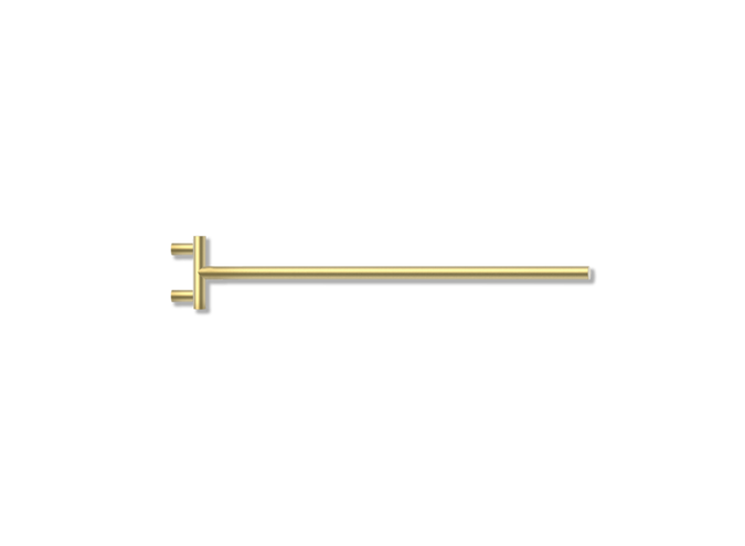 Handdoekrek Mikado HTH1 - Brass matt ( not laquered )