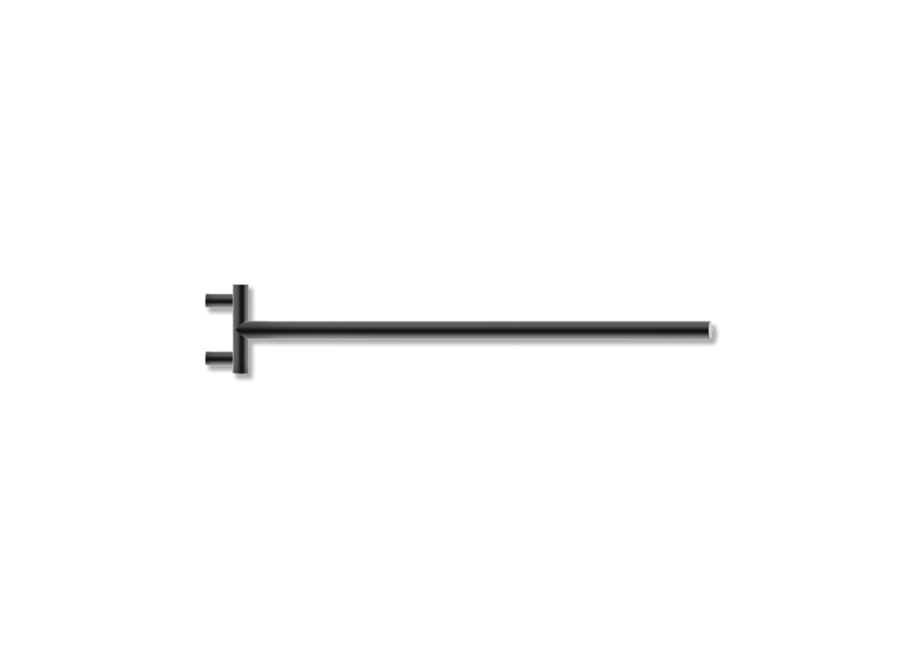 Towel rail 'Mikado' HTH1 - Black matt