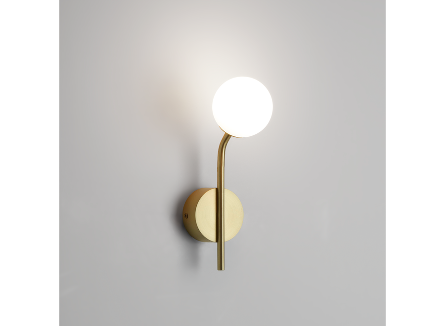 Wall lamp 'Mikado' - Single - Gold matt