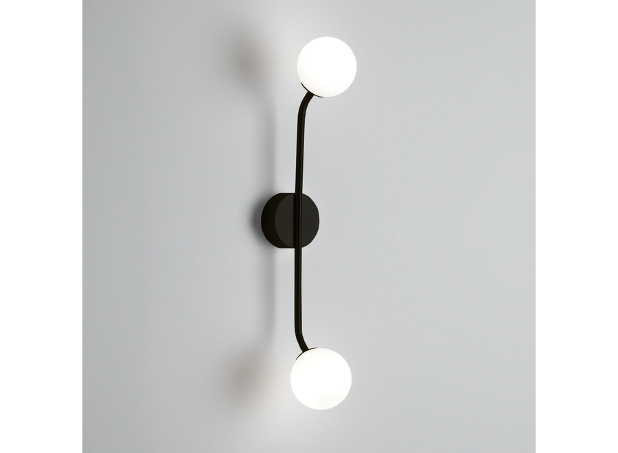 Wandlampe 'Mikado' - Double - Black matt