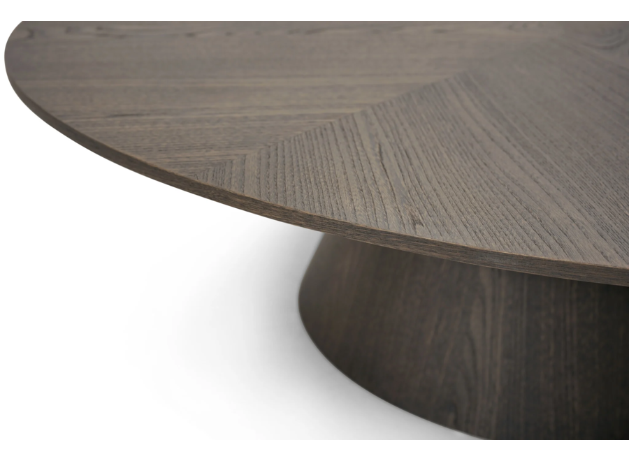 Salontafel 'Amalfi' - Black Oiled Oak - 120 cm