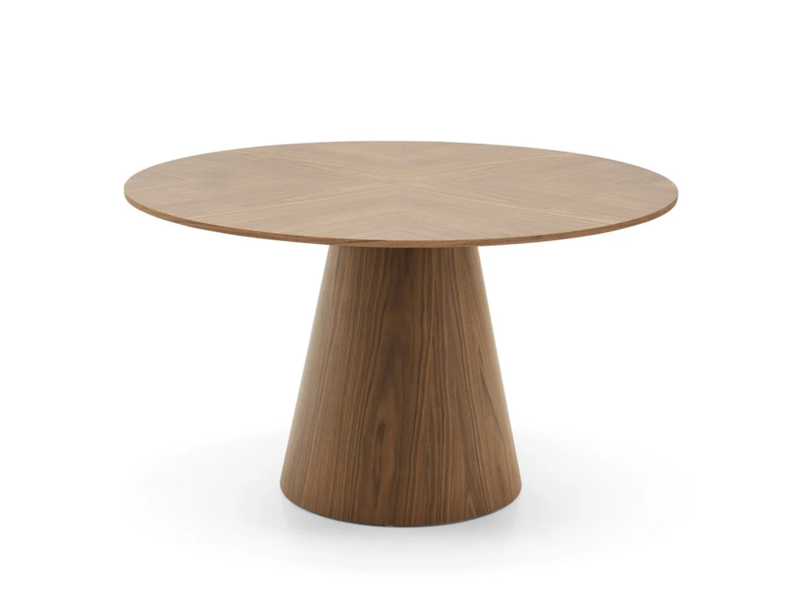 Dining table 'Amalfi' - Walnut - 130 cm