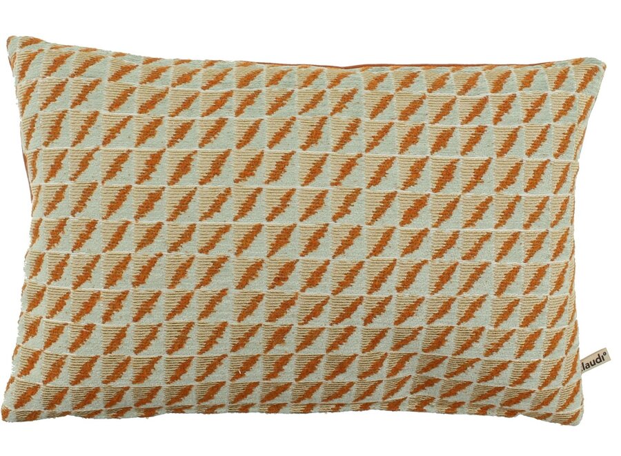 Decorative cushion Berlyo Exclusive Mint/Orange