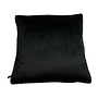 Coussin Paulina Black + Piping Gold