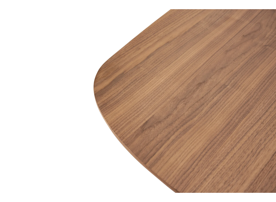 Eettafel 'Amalfi' - Rectangular - 240 cm - Walnut