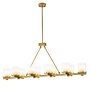 Chandelier 'Donovan'  - Brass - OL
