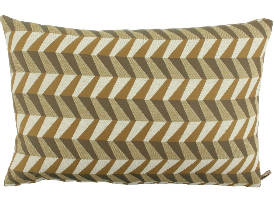 Decorative cushion Inselia Olive