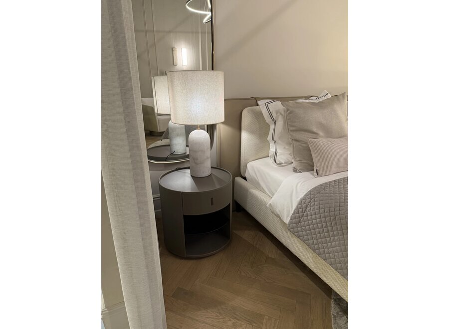 Table de chevet 'Celine' - Light Taupe