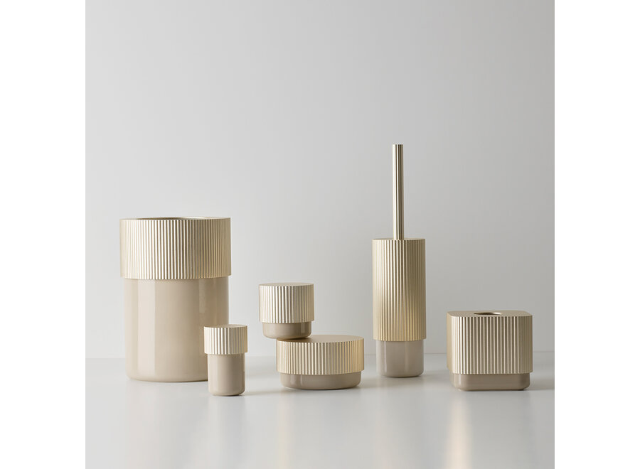Tissue box 'OF.Line' - Champagner | Dune
