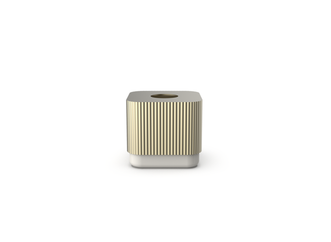 Taschentuchbox OF.Line - Champagner | Shell