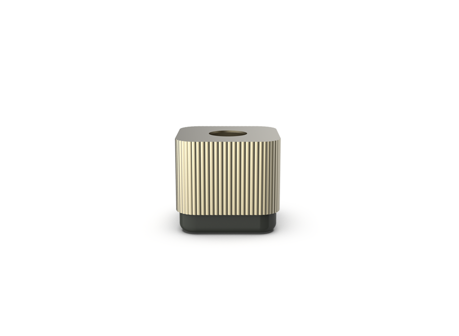 Taschentuchbox 'OF.Line' - Champagner | Moor