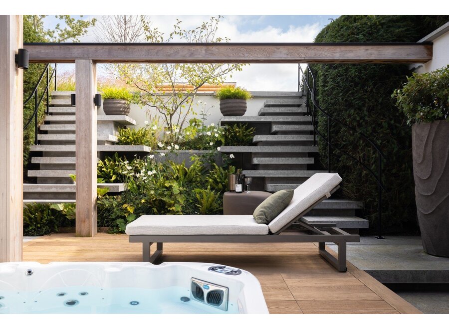 Chaise longue 'Ovar' - Wengé