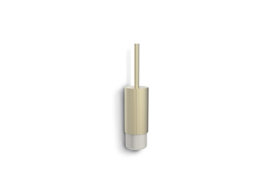 Set de brosses de toilette OF.Line - Montage mural - Champagner | Shell