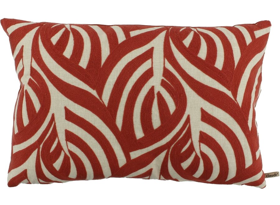 Coussin Catalpas Brique