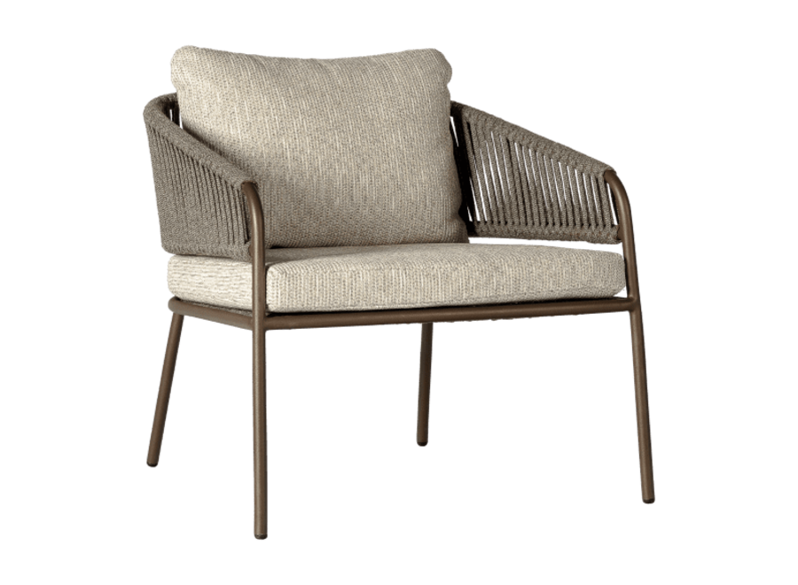 Chaise lounge 'Rob' - Wengé