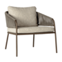 Chaise lounge 'Rob' - Wengé