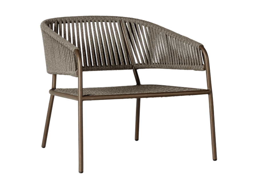 Chaise lounge 'Rob' - Wengé