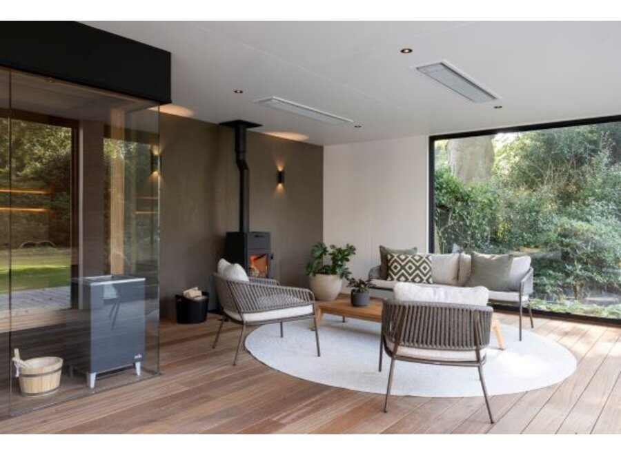Chaise lounge 'Rob' - Wengé