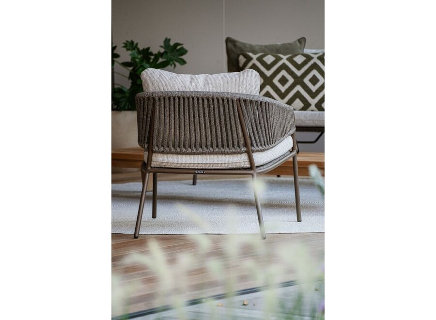 Chaise lounge 'Rob' - Wengé