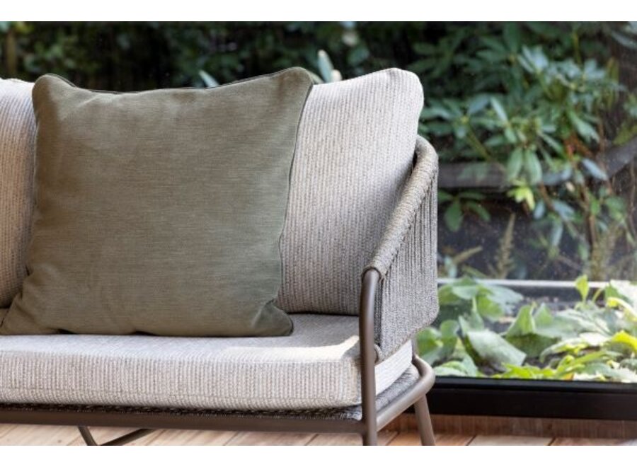 Lounge sofa 'Rob' - Wengé