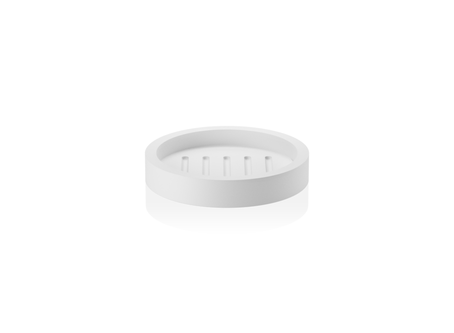 Zeepbakje Stone - White matt
