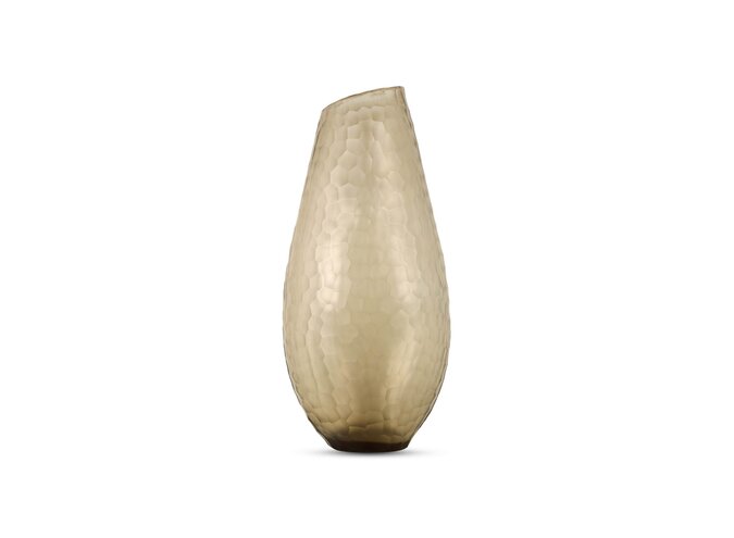 Vase 'Bambi' L - smoke