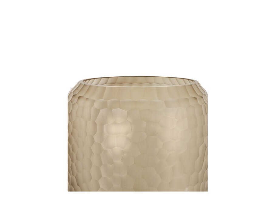 Vase 'Kinbombi' Smoke - L