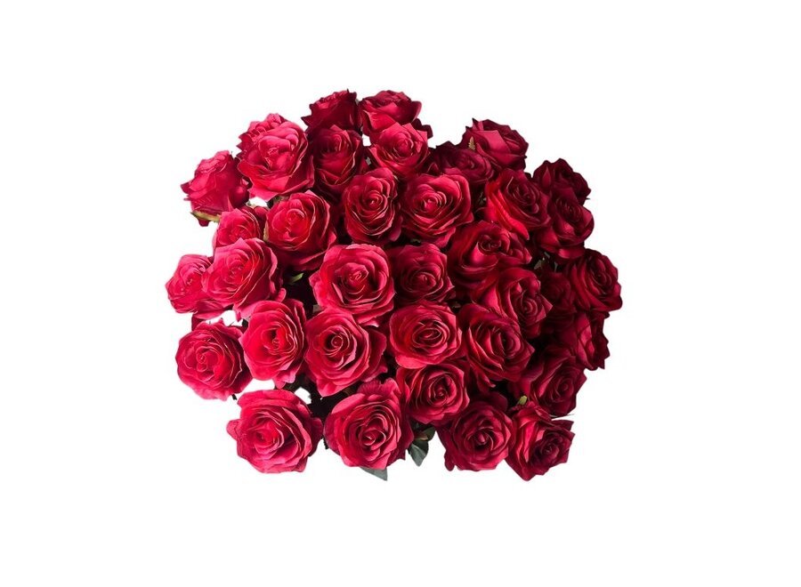 Artificial bouquet 'Roses' - Red
