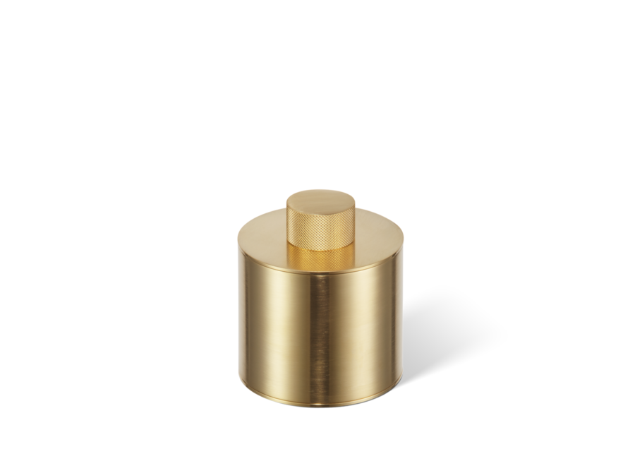 Opbergdoos met deksel 'Club' - Gold matt