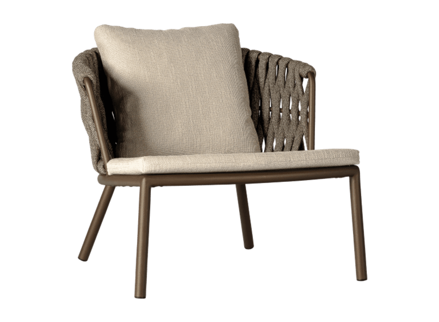 Loungestoel 'Florenza' - Bronze