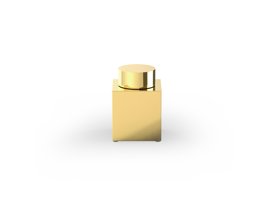 Storage box with lid Century - Gold shiny 24 carat