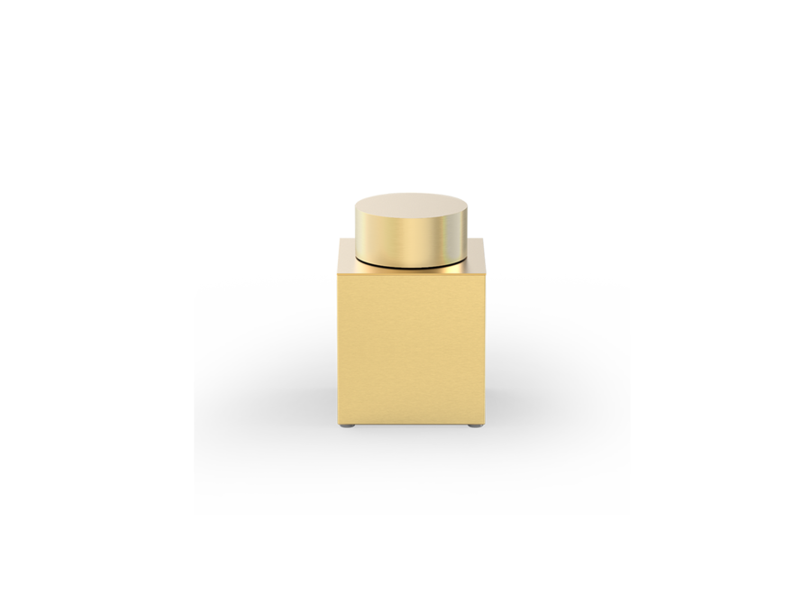 Opbergdoos met deksel 'Century' - Gold matt 24 ct